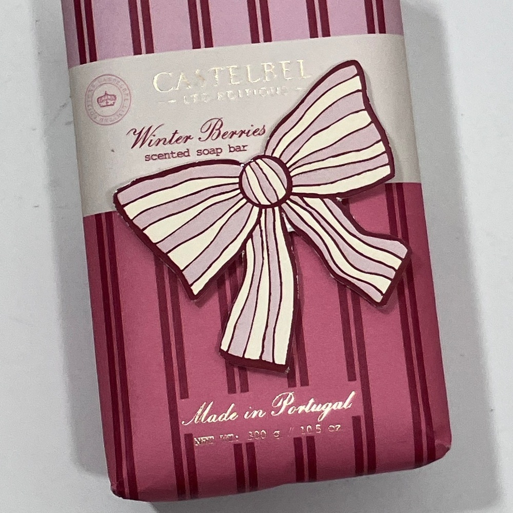 Castelbel Winter Berries Bar Soap 10.5 oz.